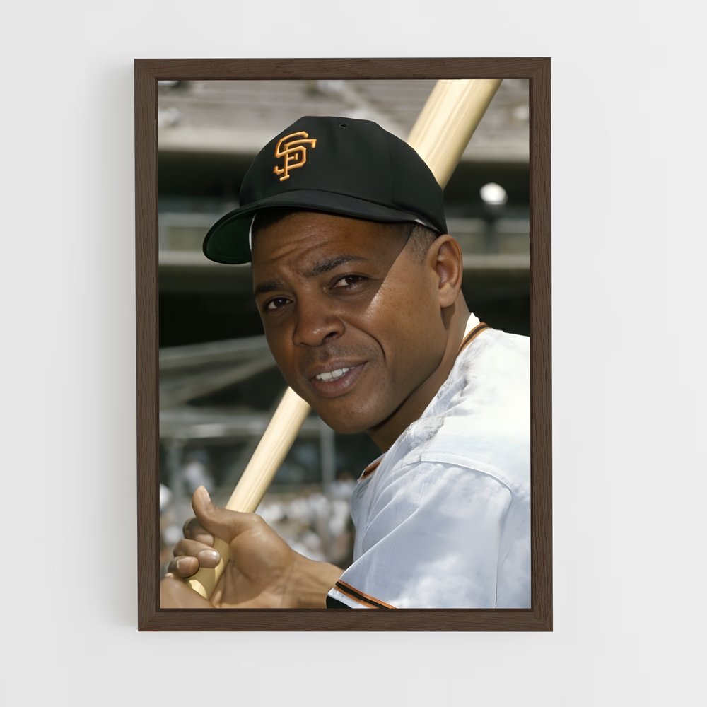 Poster Willie de mays – affiche Baseball (vue 5)